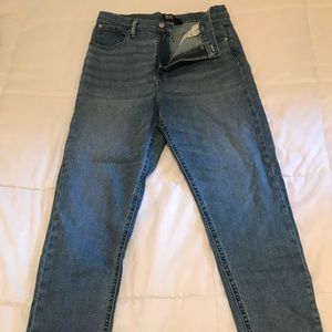 BDG high rise girlfriend crop jeans